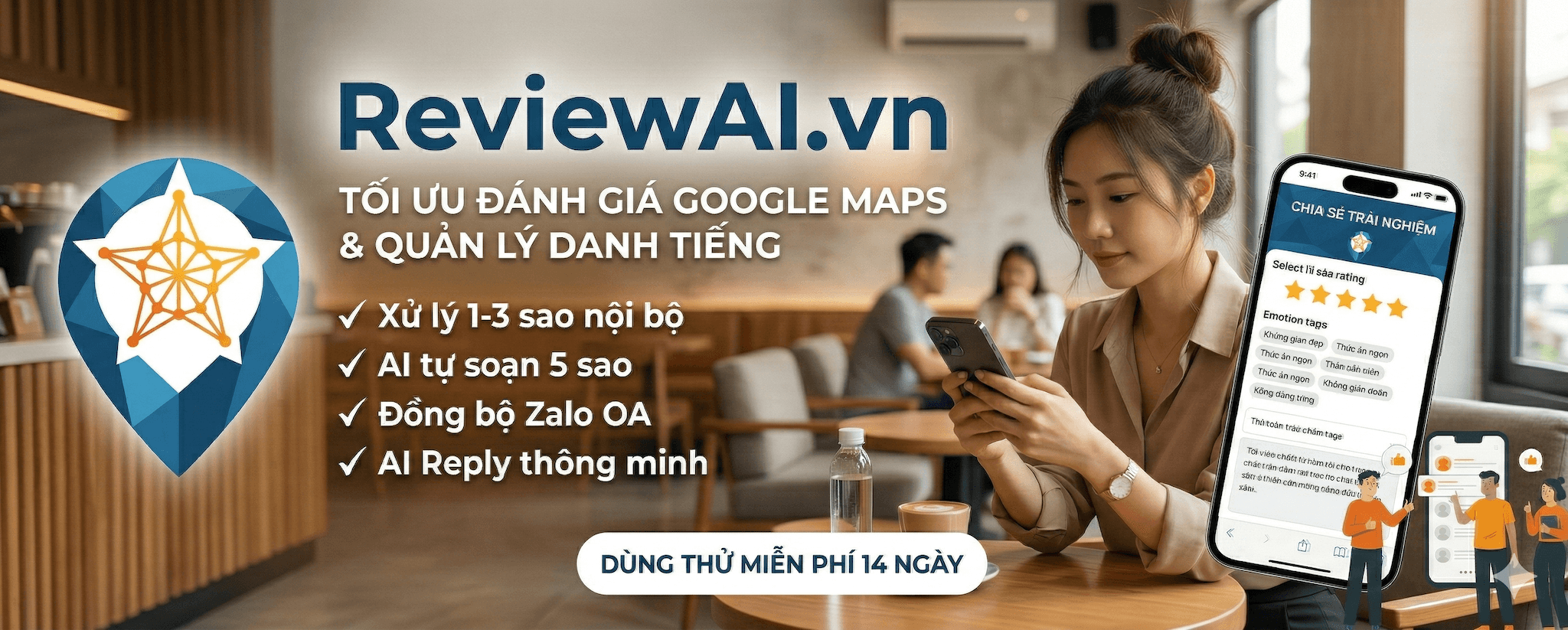 Giải pháp tăng review Google Maps cho quán F&B: Lời khuyên cho chủ quán